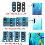 Mobile Phone Back Camera Glass Lens Cover Factory - With Frame Holder Replacement for Huawei P30 / P30 Pro / P30 Lite