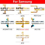 Power Volume Button Flex Manufacturer - Wholesale for Samsung A01 A02S A03 Core A11 A10S A20S A30S A40 A50S A60 A70S Series