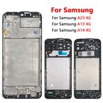 Mobile Phone LCD Frame Bezel Plate Factory - for Samsung A13 A14 A23 4G 5G A135 A136 A145 A146 A235 A236 Front Housing