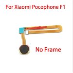 Home Button Fingerprint Sensor Flex Cable Factory - With Frame and Camera Glass Replacement for Xiaomi PocoPhone F1