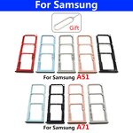 SIM Card Holder Tray Manufacturer - Wholesale for Samsung Galaxy A12 A31 A51 A71 Sim Card Tray Mobile Phone