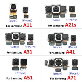 Mobile Phone Camera Repair Parts Factory - for Samsung Galaxy A11 A21S A31 A41 A71 Back + Front Camera Flex Cable