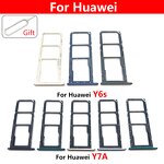 Dual SIM Card Holder Tray Slot Holder Factory - Adapter Socket for Huawei Y9A Y9S Y9 Prime Y8S Y8P Y7 Y7A Y7P Y6 Y6S Y6P