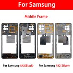 Middle Frame Bezel Factory - for Samsung A23 A42 M23 M52 M53 5G M236B M53 Mobile Phone Middle Plate Cover With Side Key