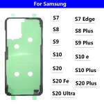 Back Battery Cover Sticker Factory - for Samsung S25 S24 S23 S22 S21 S20 Fe Ultra S10 S9 S8 Plus S7 Edge Rear Cover Glue