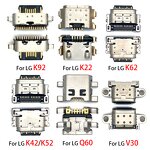 USB Charging Port Connector Manufacturer - for LG K41S K51 K51S K52 K42 Type-C Charging Pins