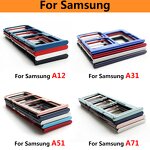SIM Card Holder Tray Manufacturer - Wholesale for Samsung Galaxy A12 A31 A51 A71 Sim Card Tray Mobile Phone