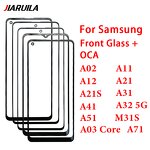 OCA Front Glass Manufacturer - for Samsung A06 A05 A04 A03 A10S A11 A12 A13 A14 A20 A21 A22 A31 A32 A33 A40 A41 A42 A50 Series