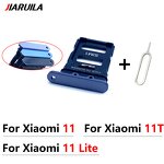 SIM Card Tray Holder Adapter Factory - Wholesale for Xiaomi Mi 11 Lite 11T Pro SIM Card Holder Tray Slot Socket