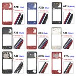 Middle Frame Manufacturer - With Side Key for Samsung A21S A31 A41 A70S Middle Plate Cover Mid Bezel Frame