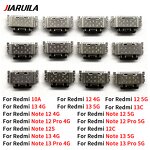 Mobile Phone Charging Connector Pins Factory - 5 Pin for Xiaomi Redmi 12C 10A 12 13 Series Micro USB