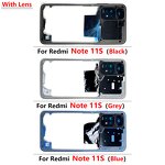 Middle Frame Plate Bezel Manufacturer - Factory for Xiaomi Redmi Note 12S 12 Pro 5G 11 4G 11s Note 10 5G Marco Medio