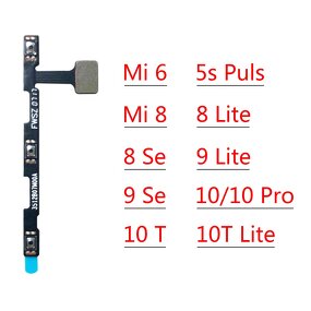 Volume Button Flex Cable Manufacturer - Wholesale Side Key Power on Off Flex for Xiaomi 5S 8 9 10 10T 8 Se A1 A2 A3 Pro