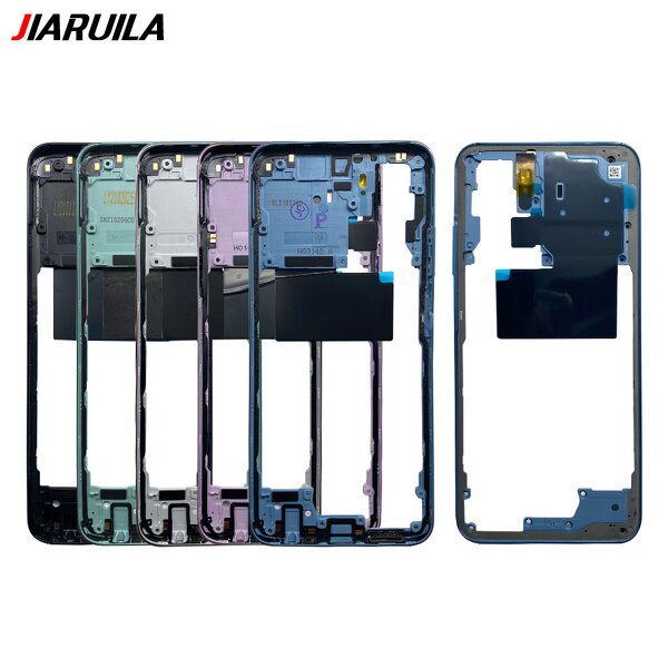 Middle Frame Bezel Factory - For Redmi Note 10S 10 4G 5G Pro Middle Plate Housing With Camera Lens