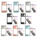 Mobile Phone Parts Middle Frame Bezel Factory - for Samsung Galaxy A23 4G A42 A51 A71 Middle Plate Cover With Side Key