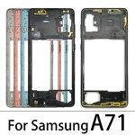 Mobile Phone Parts Middle Frame Bezel Factory - for Samsung Galaxy A23 4G A42 A51 A71 Middle Plate Cover With Side Key