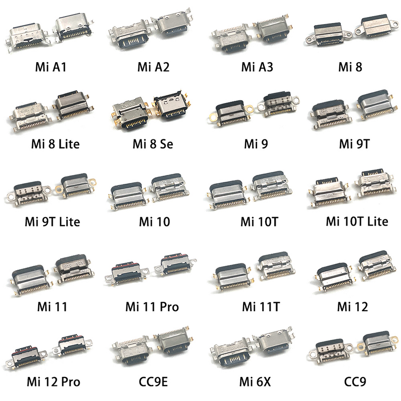 Charging Port Connector Factory - Replacement for Xiaomi Mi 12 11T 11 10 9T 9 Series Wholesale