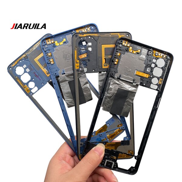 Middle Frame Bezel Factory - for Samsung A23 A42 M23 M52 M53 5G M236B M53 Mobile Phone Middle Plate Cover With Side Key