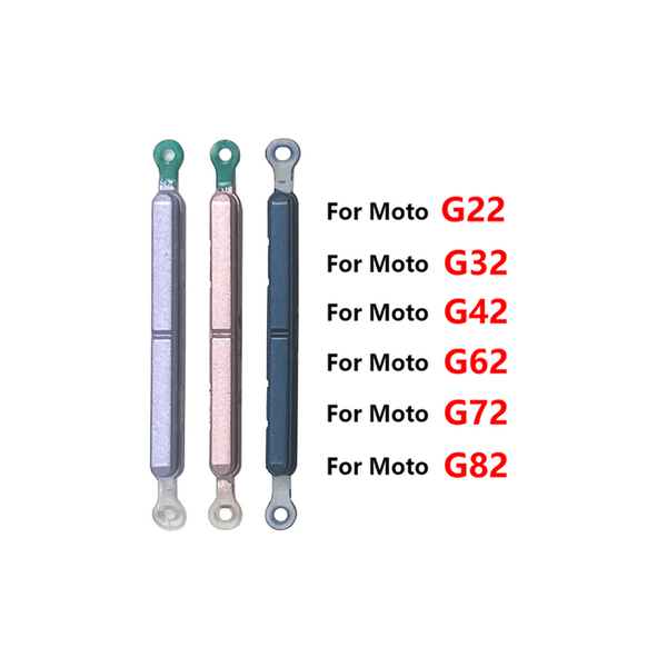 Mobile Replacement Spare Parts Manufacturer - Wholesale Moto G82 G72 G62 G52 G42 G32 G22 Power Volume Button Side Key