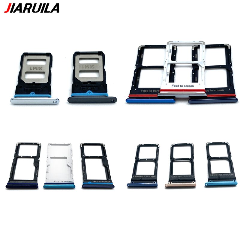 SIM Card Tray Adapter Manufacturer - Wholesale SIM Card Slot Holder for Xiaomi Mi 10 10T Pro Lite Mobile Phone