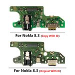 Dock USB Charging Flex Cable Factory - for Nokia 8.3 Charging Port Connector Board With Microphone