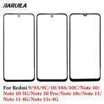 Outer OCA Glass Manufacturer - for Xiaomi Redmi 9 9A 9C 10 10A 10C Note 10S 10 Pro 11 11S Cell Phone Front Touch Screen