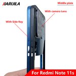 Mobile Phone Housing Back Cover Middle Frame Factory - for Redmi Note 11S Front Shell Middle Plate Back Battery Cover