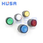Ultra Short Plastic Push Button Switch Factory - OEM/ODM Custom 22MM Ultra Short Plastic Light Momentary Push Button Switch