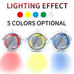 LED Metal Selector Switch Factory - OEM/ODM Custom 16-22mm LED Metal Rotary Push Button Switch Self-locking Self-reset Retaining