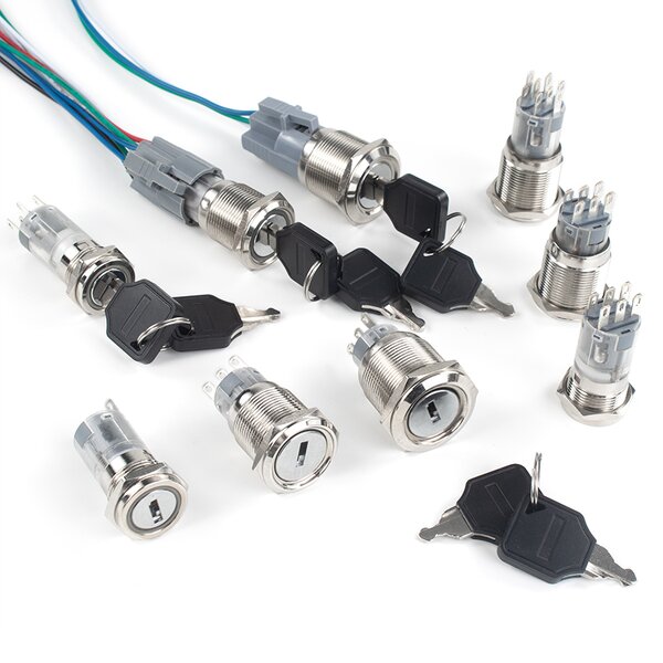Rotary Switch Factory - OEM/ODM Custom Rotary Switch Factory 16-22mm 1NO1NC Toggle Switch 2/3 Positions IP67 Waterproof