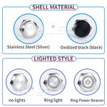 Waterproof Metal Push Button Switches Manufacturer - OEM/ODM Custom 30mm Mini Waterproof Metal Push Button Switches 1NO Short