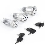 Metal Rotary Push Button Switch Manufacturer - OEM/ODM Custom 16-22mm Metal Rotary Push Button Switch 2/3 Position Self-locking