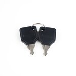 Key Switch Manufacturer - OEM/ODM Custom 16-22mm Key Switch 2 Position 2 Pin Solder Terminals Pull-Out Key Operated Switch