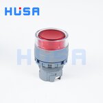 LAY6 LED Button Switch Manufacturer - OEM/ODM Custom LAY6 LED Button Switch Self Reset Lock Flat Head 22mm 1NO1NC Instantaneous