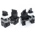 XB2 Knob Button Switch Manufacturer - OEM/ODM Custom XB2 Knob Button Switch Self Reset 22mm Start 1NO NC Momentary Metal Plastic