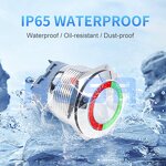 Industrial Automation Control Switch Factory - OEM/ODM Custom 16-40mm Momentary Latching Push Button Switch IP65 Anti Vandal