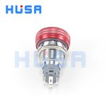 Nickel Plated Brass Push Button Switch Manufacturer - OEM/ODM Custom High Quality IP65 Waterproof Nickel Plated Brass LED Stop