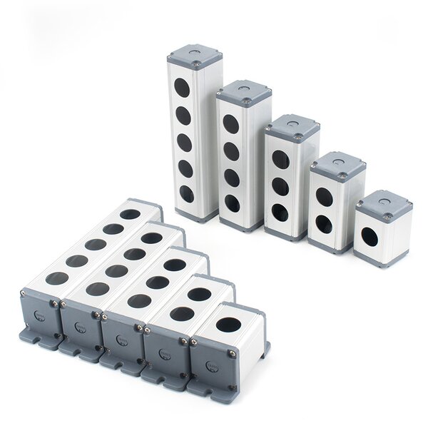 Push Button Switch Junction Box Manufacturer - OEM/ODM Custom Outdoor Electrical Junction Box Porous Metal Waterproof Button Box