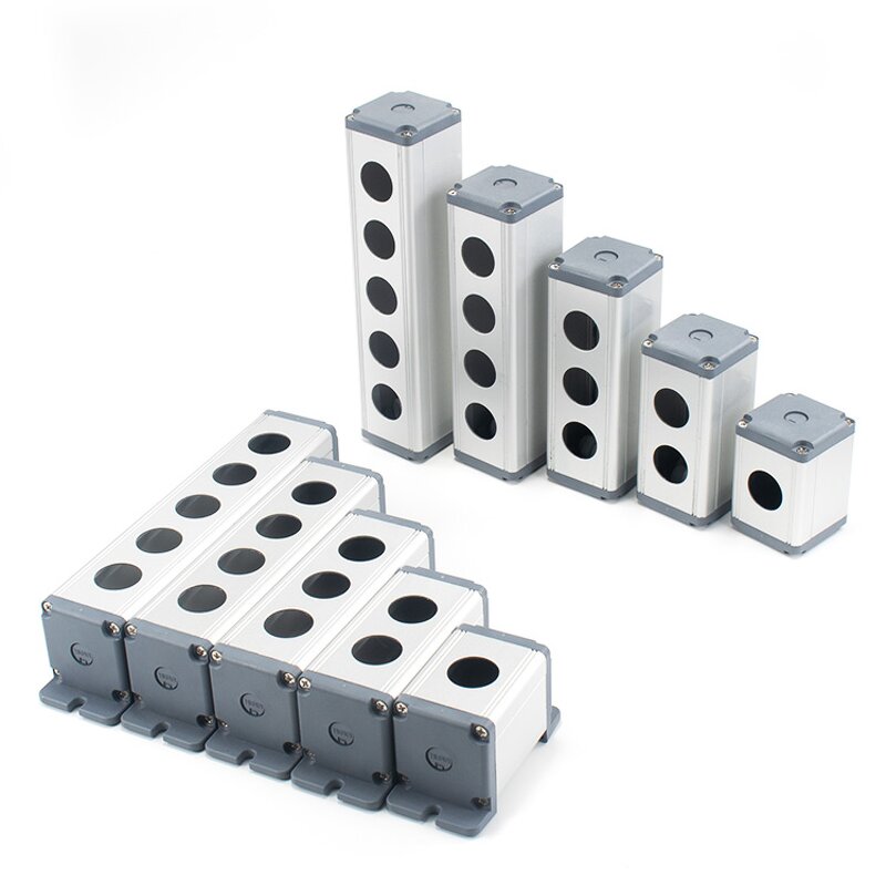 Push Button Switch Junction Box Manufacturer - OEM/ODM Custom Outdoor Electrical Junction Box Porous Metal Waterproof Button Box