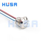 Bi-Color LED Indicator Signal Lamp Manufacturer - OEM/ODM Custom 16MM Bi-Color Tri-Color LED Indicator Signal Lamp Wire Waterproof