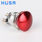 Mushroom Push Button Switch Manufacturer - OEM/ODM Custom 22mm Mushroom Push Button Switch