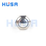 Brass Push Button Manufacturer - OEM/ODM Custom 19mm Brass Pulsador Motorcycle Button 24V 1NO Momentary Waterproof