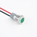 Metal Mini LED Indicator Lamp Factory - OEM/ODM Custom Quality Metal Mini LED Indicator Lamp 220V 380V Waterproof 12MM Mounting