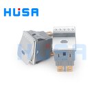 Waterproof Rocker Switch Manufacturer - OEM/ODM Custom HSRS2822 20A 250V AC DPDT Waterproof Rocker Switch Stainless Steel LED