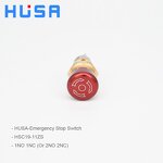 Mushroom Head Emergency Stop Switch Manufacturer - OEM/ODM Custom Mushroom Head Red Emergency Stop Push Button Switch 19mm Metal