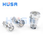 Industrial LED Audio Optical Buzzer Manufacturer - OEM/ODM Custom 22mm Industrial LED Audio Optical Buzzer 12v IP65 Waterproof