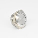 Pin Type Metal Button Manufacturer - OEM/ODM Custom 12-25mm Precision Exterior Ultra Short Waterproof Pin Type Metal Button