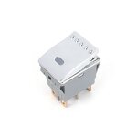 DPDT Push Button Switch Manufacturer - OEM/ODM Custom HSRS2822 20A 250V AC DPDT Push Button Switch Stainless Steel Waterproof