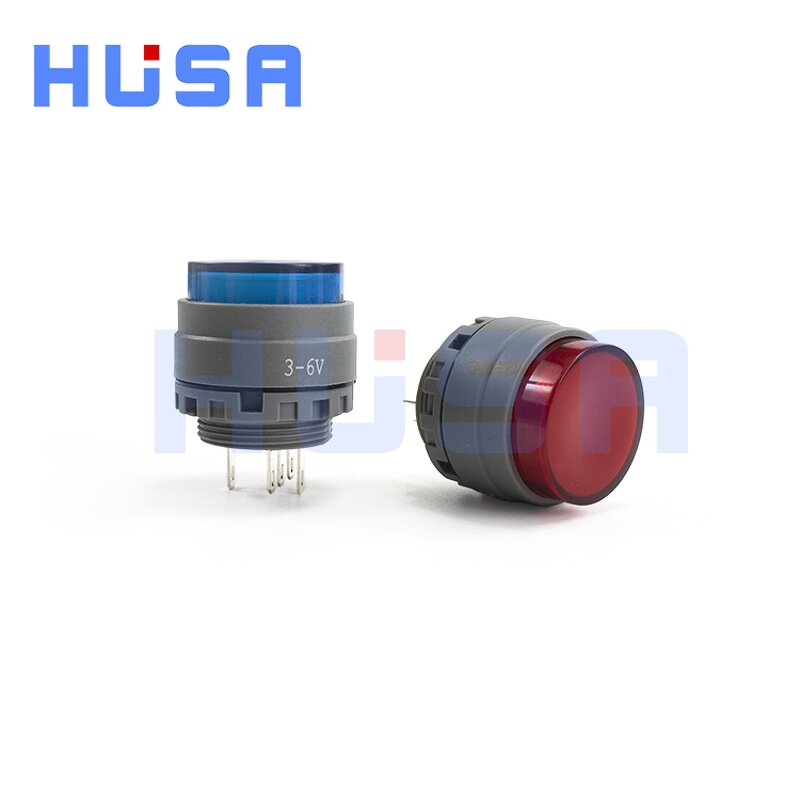 Ultra Short Plastic Push Button Switch Factory - OEM/ODM Custom 22MM Ultra Short Plastic Light Momentary Push Button Switch
