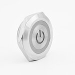 Short Stroke Push Button Switch Factory - OEM/ODM Custom 30mm Waterproof Short Type Push Button Switch Stainless Steel